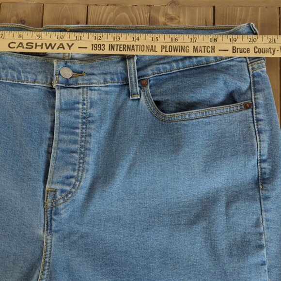 Levi’s Wedgie Skinny Jeans Raw Hem Button Fly - Picture 8 of 15